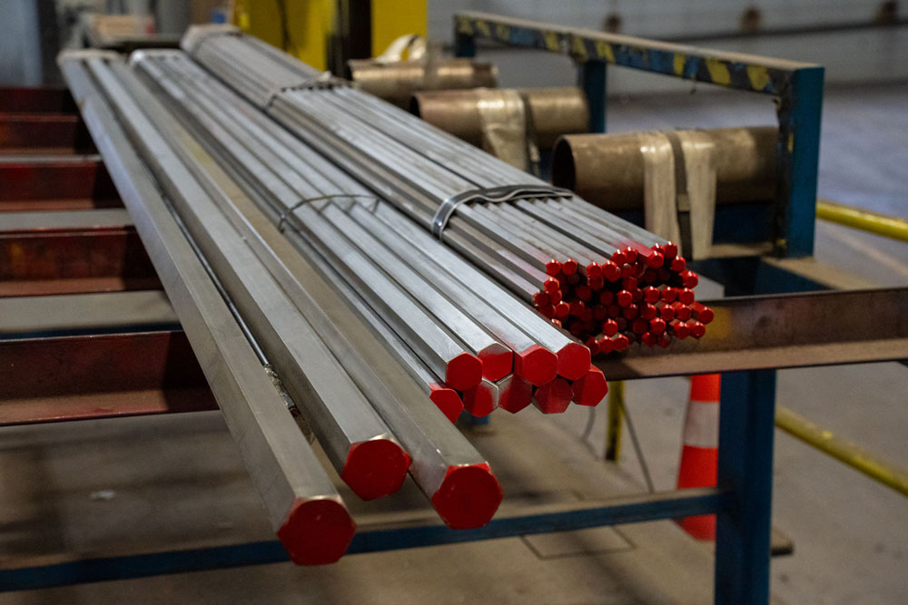 4pcs 8mm X 12" Stainless Steel Hexagonal Bar Rod – 0.315" Hex Shaft, Unbranded
